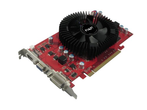 Palit Nvidia GeForce GF9600GT Super Grafikkarte (PCI-E, 512MB GDDR3 Speicher, Dual DVI-I, TV-Out, 1 GPU)