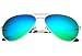 LUENX Aviator Sunglasses Men Women Polarized UV400 Metal Frame 60MM
