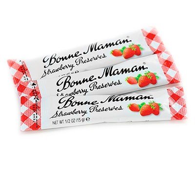 Bonne Maman® Strawberry Preserves - Packet (Case of 100)