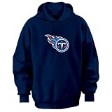 Tennessee Titans Navy Tek Patch Hooded Sweatshirt
