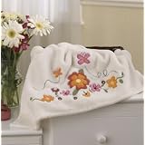 Baby Martex Raspberry Petals Appliqué Blanket by Cocalo