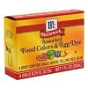 McCormick Food Colors & Egg Dye, Four Assorted, 0.25-Ounce Vials