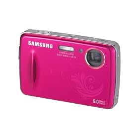 Samsung PL10 Digital Camera - Pink (9MP, 3x Inner Zoom) 2.7 inch LCD