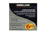 Kirkland  Minoxidil 5% Extra Strength Hair Regrowth for Men, 6 Month Supply