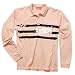 Oxbow Langarmpolo Männer, rose/braun
