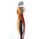 Feather Hair Extensions Earth Tones - 12 Extension Feathers -4-12 Long