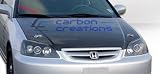 2001-2003 Honda Civic 2/4dr Carbon Creations Oem Hood