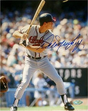 Dale Murphy Autographed/Hand Signed Atlanta Braves 8x10 Photo- Steiner Hologram