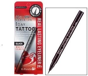 Cuore Cosmetics K-Palette 1Day Tatoo Real Lasting Eyeliner 24h 01 Black 1 Piece