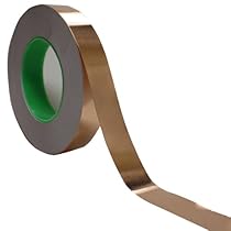 1 inch x 55 yds Copper Foil Tape - (25mm x 50m) - EMI Shielding Conductive Adhesive
