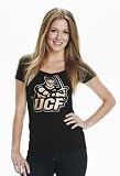 NCAA Central Florida Knights Womens Sweatheart Vneck Shirt