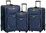 Travelers Club Skyview II 3-Piece Luggage Set Luggage Sets