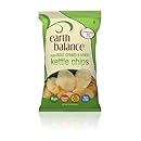 Earth Balance Kettle Chips, Sour Cream and Onion Flavored, 5 Ounce (Pack of 12)