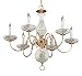 4115-D - Delf Ceramic Chandelier