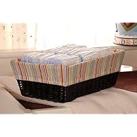Kids Line My First ABC Basket With Liner, Multicolor