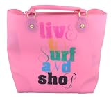 Juicy Couture Jelly Beach Tote & Towel Prepster Pink