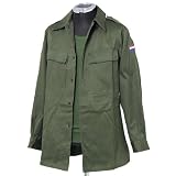 オランダ軍ＯＤ．ファティーグシャツ（新品、ミリタリー）