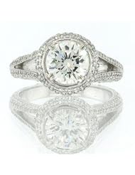 3.01ct Round Diamond Engagement Anniversary Ring by