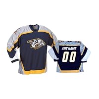 ANYNAME #00 Nashville Predators CCM 550 Series Replica NHL Hockey Jersey (NHLPA Certified Custom Sewn Authentic Twill)