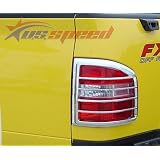2004-2008 Ford F150 Flareside Chrome Tail Light Covers 2PC by CWZ