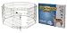 Terra Pet  Dog Exercise Pen with Secure Double Latch Step-through Access, 1-25-Pounds, Gold Zink Plated