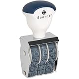 Sparco Date Stamper, 4 Bands, Size No.1'1/2, Imprint  1 -1/16" x 5/32" (SPR01494