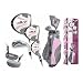 Affinity Ladies AVT Pink Golf Club Set w/Stand Bag &Free Putter Regular Length