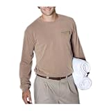 Authentic Pigment - 6 oz Pigment-Dyed Cotton Long-Sleeve Shirt (1971) at Authentic Pigment