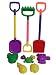 Sunshine Trading WW-1315 Tool Sand Toy 8 Piece Set