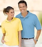 Anvil 50/50 Stain Repel & Release Heavyweight Short Sleeve Womens Polo
