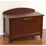 Mahogany Stained Toy Box-Chest
