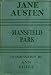 Books : Mansfield Park