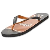 FINL365 Texas Longhorns Zori Men's NCAA Sandals Shoe, Team Colors