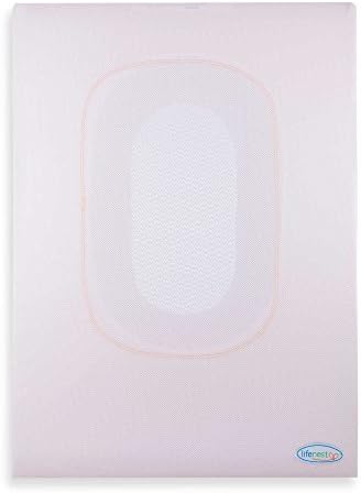 Ultra-Soft, Unique Mesh Design, Breathable Fitted Sheet in Pink