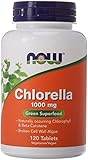 NOW Foods Chlorella Tablets, 1000 mg, 120 Count