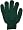Bath Accessories Bathing Gloves Forest Green