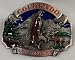 Colorado State Wild Life Enamel Pewter Belt Buckle