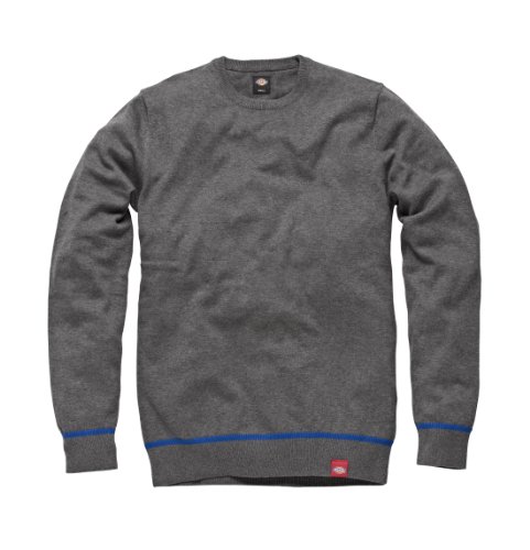 Dickies Herren Pullover Auburn S Knit, drk grey mel, M, 04 200030