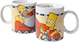 Eigenschaften Simpsons Tasse / The Simpsons Tasse Kaffeebecher Bart und Homer Simpson auf Sofa 320 ml