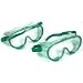 2 Goggles Safety Glasses Clear Eye Protection Tools