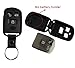KEMANI For 2001-2005 Hyundai Sonata 3 Button Transmitter Keyless Entry Key Remote case Shell (Just a Empt / Blank key shell, No Chips Inside)