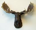 Moose Wall Mount Statue Art Decoration Indoor Outdoor