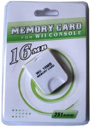 NEW 16MB Memory Card for Wii (Console GameCube)