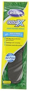Dr. Scholl's Odor-X Odor Fighting Insoles, 1-Pair Packages (Pack of 4)
