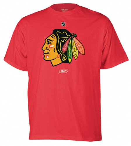 NHL Toddler Chicago Blackhawks Primary Logo S/S Tee - R4P3Rmkdd (Red, 2T)