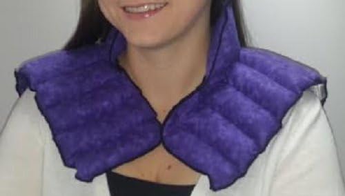 Large Purple Kozy Collar Microwave Scented Hot/cold High Neck and Shoulder Wrap