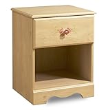 South Shore Furniture, Lily Rose Collection, Night Table, Romantic Pine