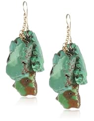 Devon Leigh Green Turquoise Cluster Earrings