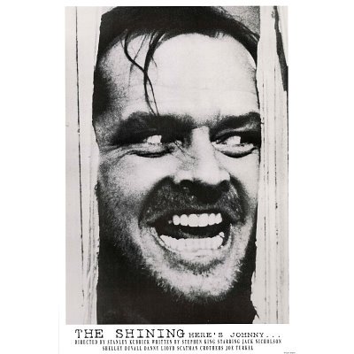 (24x36) The Shining - Here's Johnny Movie Poster