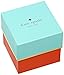 kate spade new york Women's 1YRU0538 Metro Grand Gold-Tone Stainless Steel Watch with Coral Leather Band